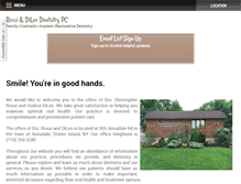 Tablet Screenshot of drsrossianddileo.com